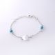 PULSERA DE ESTRELLA C CONDE CORAZÓN DE NIÑO  ESMALTADA