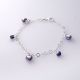 PULSERA DOBLE DE CORAZÓN DE NIÑO  ESMALTADA