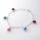 PULSERA DE CORAZÓN DE NIÑO  ESMALTADA