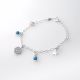 PULSERA DE SOL DE NIÑO  ESMALTADA