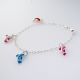 PULSERA DE DELFÍN DE NIÑO  ESMALTADA