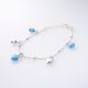 PULSERA DE CORAZONES Y DE ESTRELLAS DE NIÑO  ESMALTADA