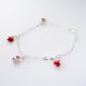 PULSERA ELEFANTES DE NIÑO  ESMALTADA