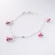 PULSERA OSITOS DE NIÑO  ESMALTADA