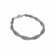 Pulsera Diamantada  Rodio