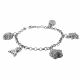 Pulsera  Con Dijes De Mar de Electroformatura