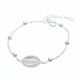 Pulsera De Piedras Con Dije Religioso
