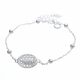 Pulsera De Piedras Con Dije Religioso