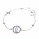 Pulsera De Piedras Con Dije Religioso