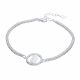 Pulsera De Piedras Con Dije Religioso