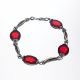 Pulsera Con Piedras Oroplata