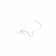 gancho para aretes LARGOS 7 uni X gr
