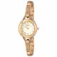 RELOJ GUESS CON CORREA DORADA DE ACERO INOXIDABLE, CAJA DE ACERO INOXIDABLE, DAMA