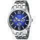 RELOJ GUESS CON CORREA PLATEADA DE ACERO INOXIDABLE, CAJA DE ACERO INOXIDABLE, CABALLERO