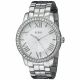 RELOJ GUESS CON CORREA PLATEADA DE ACERO INOXIDABLE, CAJA DE ACERO INOXIDABLE, DAMA