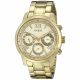 RELOJ GUESS CON CORREA DORADA DE ACERO INOXIDABLE, CAJA DE ACERO INOXIDABLE, DAMA