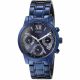 RELOJ GUESS CON CORREA AZUL DE ACERO INOXIDABLE, CAJA DE ACERO INOXIDABLE, DAMA