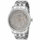 RELOJ GUESS CON CORREA PLATEADA DE ACERO INOXIDABLE, CAJA DE ACERO INOXIDABLE, CABALLERO