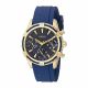 RELOJ GUESS CON CORREA AZUL DE SILI, CAJA DE ACERO INOXIDABLE, DAMA