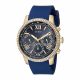 RELOJ GUESS CON CORREA AZUL DE SILI, CAJA DE ACERO INOXIDABLE, DAMA