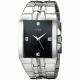 RELOJ GUESS CON CORREA PLATEADA DE ACERO INOXIDABLE, CAJA DE ACERO INOXIDABLE, CABALLERO