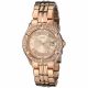 RELOJ GUESS CON CORREA ORO ROSA DE ACERO INOXIDABLE, CAJA DE ACERO INOXIDABLE, DAMA