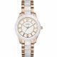 RELOJ GUESS CON CORREA ORO ROSA DE ACERO INOXIDABLE CONNACAR, CAJA DE ACERO INOXIDABLE, DAMA