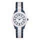 RELOJ GUESS CON CORREA AZUL DE ACERO INOXIDABLE CONNACAR, CAJA DE ACERO INOXIDABLE, DAMA