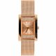 RELOJ GUESS CON CORREA ORO ROSA DE ACERO INOXIDABLE, CAJA DE ACERO INOXIDABLE, DAMA