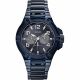 RELOJ GUESS CON CORREA AZUL DE ACERO INOXIDABLE, CAJA DE ACERO INOXIDABLE, CABALLERO