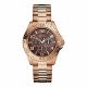 RELOJ GUESS CON CORREA ORO ROSA DE ACERO INOXIDABLE, CAJA DE ACERO INOXIDABLE, DAMA