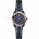 RELOJ GUESS CON CORREA AZUL DE ACERO INOXIDABLE, CAJA DE ACERO INOXIDABLE, DAMA