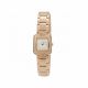 RELOJ GUESS CON CORREA ORO ROSA DE ACERO INOXIDABLE, CAJA DE ACERO INOXIDABLE, DAMA