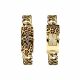 RELOJ GUESS CON CORREA DORADA DE ACERO INOXIDABLE, CAJA DE ACERO INOXIDABLE, DAMA