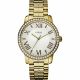 RELOJ GUESS CON CORREA DORADA DE ACERO INOXIDABLE, CAJA DE ACERO INOXIDABLE, DAMA