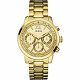 RELOJ GUESS CON CORREA DORADA DE ACERO INOXIDABLE, CAJA DE ACERO INOXIDABLE, DAMA