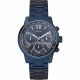 RELOJ GUESS CON CORREA AZUL DE ACERO INOXIDABLE, CAJA DE ACERO INOXIDABLE, DAMA