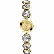 RELOJ GUESS CON CORREA DORADA DE ACERO INOXIDABLE, CAJA DE ACERO INOXIDABLE, DAMA