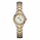 RELOJ GUESS  CORREA PLATEADA DORADA, CAJA DE ACERO INOXIDABLE, DAMA