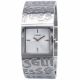 RELOJ GUESS CON CORREA PLATEADA DE ACERO INOXIDABLE, CAJA DE ACERO INOXIDABLE, DAMA