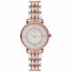 Reloj Reloj Bicolor Plateado Con Oro Rosa Hummer