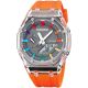 Reloj Caja Color Transparente Hummer