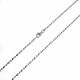 CADENA DE BOLITA DIAMANTADA MOON ALTERNADA 1+1 CON BOLITA OVAL FACETEADAS 8 LATTI