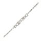 CADENA VALENTINO LISA ALTERNADA CON VALENTINO DIAMANTADA DE ESTRELLA 1X1 120