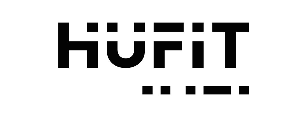 Logo Hufit negro